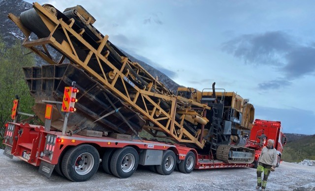 Evjen Granitt brostein, behandlet overflate